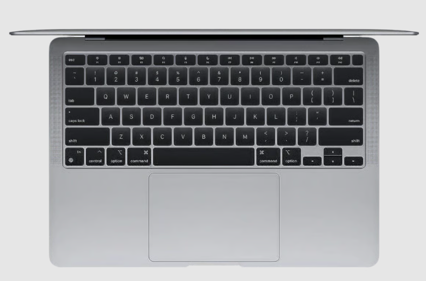 MacBook Air 13" M1 · Silver 8-core CPU · 8 GB · 256 GB SSD